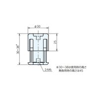 ナベヤ 防振マウント BMLー05 1セット(3個)（直送品）