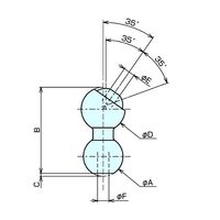 ナベヤ インサートノズルBU型 BU14ー2 BU14-2 1セット(3個)（直送品）
