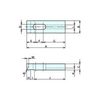 ナベヤ センタークランプ CTCー10 CTC-10 1セット(4個)（直送品）