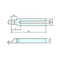 ナベヤ フォーク型クランプ UH14M200 1セット(2個)（直送品）