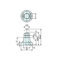 ナベヤ センタージヤッキ CJSー16 CJS-16 1セット(2個)（直送品）