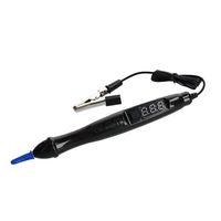 エーモン デジタル検電テスター 通電・極性・導通確認タイプ 黒 3512 1個 69-1785-51（直送品）