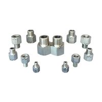 アソー ACE Fittings(エースフィティング)NPT×PT変換内外ソケット(ステンレス製)NF NF-8333 1個（直送品）