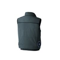 空調服 空調服(R)ベスト(ウェアのみ)/グレー/L KU92634/GLAY/L 1着（直送品）