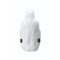 空調服 空調服(R)フード付きアウターベスト(クリーンルーム専用)(ウェアのみ)/4L PK2911/4L 1着（直送品）