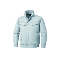空調服(R)長袖ブルソン/シルバー/3L+ 空調服(R) スターターキット KU92350/SILVER/3L +SK23021K70（直送品）