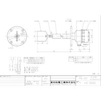東和制電工業 パドル式レベルスイッチ(PRLー101) PRL-101-5K65A-100V-L1000-W-1(80x80) 1個（直送品）