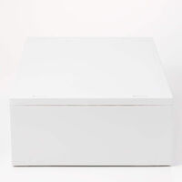 無印良品 再生ポリプロピレン入り 小物収納ケース ワイド 中 ホワイトグレー 約幅３７×奥行２６×高さ１２ｃｍ 良品計画（わけあり品）