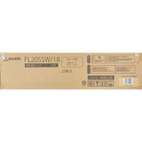 直管蛍光灯 グロースターター形 白色 蛍光ランプ 20形 FL20SSW/18/25P ALEG 1箱（25本入）（わけあり品）
