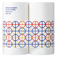 キッチンペーパー オリジナルキッチンタオル超吸収 エリエール FSC認証紙 120カット 1箱（4ロール入×12パック）大王製紙共同企 オリジナル（わけあり品）