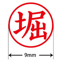 認印 プラス ネームキューブ 堀 グリーン 浸透印 60598 1個（直送品）