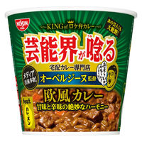 オーベルジーヌ監修　欧風カレー 日清食品　feat.カレーメシ カップライス インスタント 1セット(1個×12)