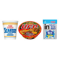 inタブレット塩分プラス・日清焼そばU.F.O.・シーフードヌードル 夏の職場応援セット まとめ買い向け