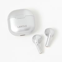 ポケットイヤホン シルバー LAKOLE/ラコレ