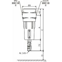 日本精器 ニッセイ セパレーター GWDS033-20 1個（直送品）