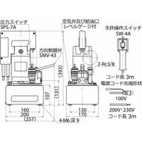 理研機器 リケン ユアツポンプ SMP-3012CR 1個（直送品）