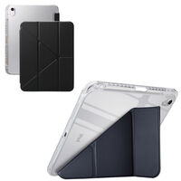 エレコム iPad(A16/第10世代) 折り紙ケース 背面クリア スリープ対応 TB-A26RWVORBK 1個