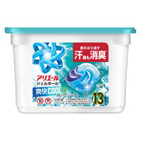 アリエール ジェルボールプロ 爽快フレッシュクールの香り 本体 1セット（13粒入×6個） 洗濯洗剤 P&G
