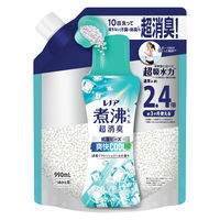 レノア 煮沸レベル超消臭 爽快フレッシュクール 詰替 特大サイズ 990mL 1セット(1個×7) 抗菌ビーズ P&G