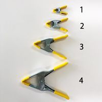 エスコ 105mm/ 30mm クランプ(超強力/スチール製) EA526AH-1 1セット(10個)（直送品）