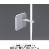 エスコ 230x190mm 凸面ミラー(角型・ポール取付用) EA724ZS-43 1セット（直送品）