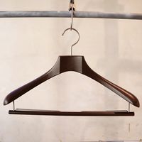 チャナカンパニー 10本セット　Balmy　スーツ用ハンガー BH4160E-BR 1個（直送品）