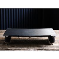 J-FUN abien MAGIC GRILL マジックグリル ホットプレート おしゃれ スタイリッシュ JF-MG02-B 1台（直送品）