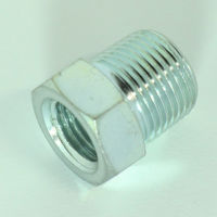 マルエム産業 高圧 鋼製 ネジ継手 ブッシング(R×Rc)3価クロメート処理品 3/8×1/4 SB3/8×1/4-5 1包(5個入)（直送品）