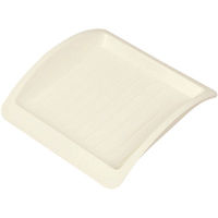 パール金属 プレートスタンドトレー 水切りトレー Lサイズ アレンジプラス 食器棚収納 ホワイト 232784 1個（直送品）