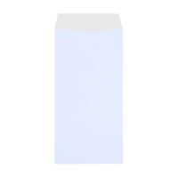 ムトウユニパック 透けないカラー封筒 長3 シークレット99  アクア 〒枠なし 1セット（1000枚：100枚入×10袋）