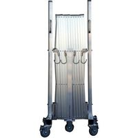 【車上渡し】ゲート工業 アルミクロスゲート Jタイプ 高さ2.0m×間口14.4m 両開き 20AJW-144 1基（直送品）