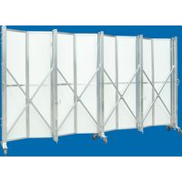 ゲート工業 パネルキャスターゲート Dタイプ 高さ2.0m×間口6.3m 両開き ADW-2P1-63 1基（直送品）