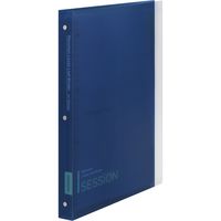 マルマン セッション バインダー A4 30穴 ブルー F584-02 1冊