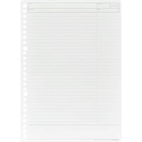 マルマン ルーズリーフ スマートレビュー B5 B罫(6mm復習罫)26穴 50枚入 L1243A 1セット(5冊)