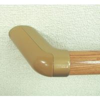 OMSORG(オムソリ) オムソリPRO手すり3565シリーズ  カバー付エンドブラケット(I型) 35 ゴールド E3565G 20個（直送品）