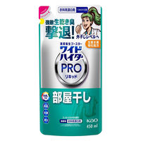 ワイドハイター PRO プロ リキッド 部屋干し 詰め替え 450ml 1セット（1個×24） 衣料用漂白剤 花王