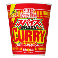 カップヌードル　スパイスＳＨＯＣＫカレー　１２個　日清食品