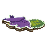 スケーター ZMGDW1 ダイカット木製マグネット 【DINOSAURS トリケラトプス】 707643-ZMGDW1 1個（直送品）