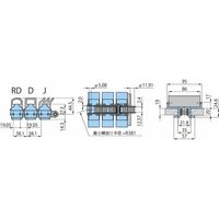 椿本チエイン (株)椿本チエイン グリッパーチェーン TPー1873ーG形 TPー1873ーGーJSーLFBーL 1セット(2L)（直送品）