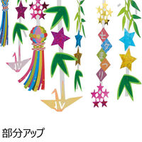 ストア・エキスプレス 七夕まつりプリーツハンガー 8798-8088 1枚 55-100-6-1（直送品）
