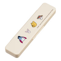 スケーター CCS3SA 音の鳴らないコンビセット 箸18cm 【プー&フレンズ/FUNNY FACE】 718649-CCS3SA 1個（直送品）