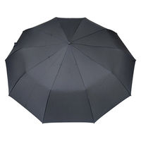 ローズ産業 RIC65cm無地ミニ10本骨 BK 61651001 1本（直送品）