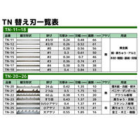エンジニア 鋸刃 (打) TN-20 1セット(1個×10)（直送品）