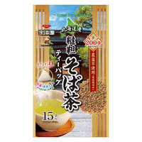宇治園 北海道産韃靼そば茶ティーバッグ 1セット(15バッグ×5)