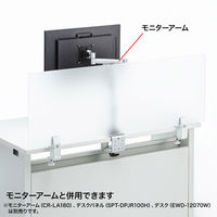 【アウトレット】サンワサプライ パーティション用クランプ台座(配線対応タイプ) SPT-DPOP2 1セット(2個入)（直送品）