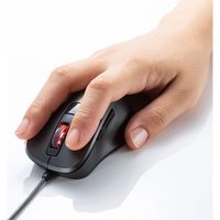 サンワサプライ 有線Type-CブルーLEDマウス(5ボタン・ブラック・静音タイプ) MA-BLC156BK 1個（直送品）