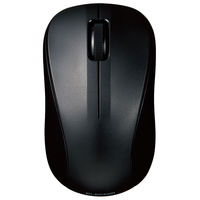 Bluetoothマウス 無線 ワイヤレス 3ボタン 抗菌 Sサイズ 黒 M-BY10BRKBK エレコム 1個（直送品）