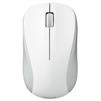 Bluetoothマウス 無線 ワイヤレス 3ボタン 抗菌 Mサイズ 白 M-BY11BRKWH エレコム 1個（直送品）