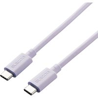 タイプCケーブル (USB-C to C) PD対応 100W USB4 80cm USB4-APCC5P08PU エレコム 1本（直送品）