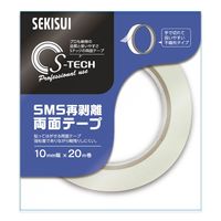 積水マテリアルソリューションズ SMS再剥離両面テープ 10mm×20m W790H10 1巻
